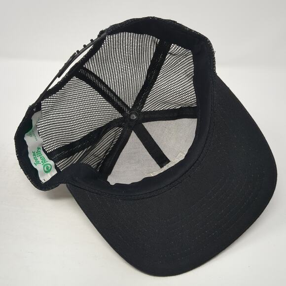 First Call Snapback Trucker Hat Black OS Adjustable Embroidered Team O'Reilly - Picture 7 of 9